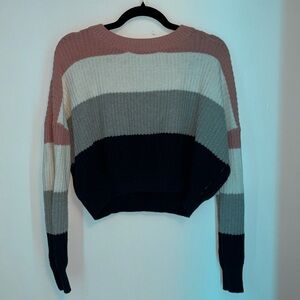 U2B Cropped Knit Sweater